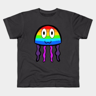 Rainbow Pride Jellyfish Kids T-Shirt